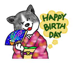 I love the Akita dog sticker #13557184