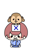 oguracomachi sticker sticker #13557840