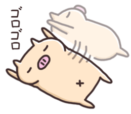 Boo of a pig 2 sticker #13557958