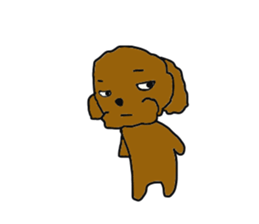 Everyone's Toy poodle sticker #13558000