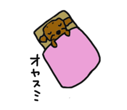 Everyone's Toy poodle sticker #13558020