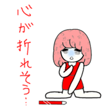 idol otaku-chan6 -DEEP RED- sticker #13558906