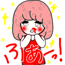 idol otaku-chan6 -DEEP RED- sticker #13558909