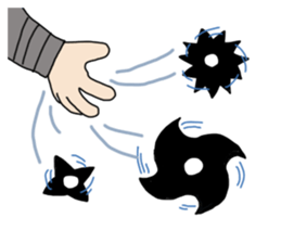 ninja nin nin sticker sticker #13559104