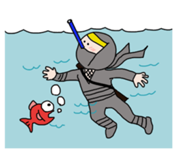 ninja nin nin sticker sticker #13559109