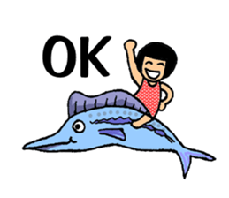 Sea World Cute Yuki V1 sticker #13559874