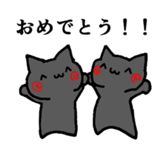 music-cat sticker #13560380