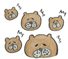 Bear and Rabbit and Friends sticker #13560415