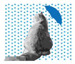 my sweet real cat sticker #13560459