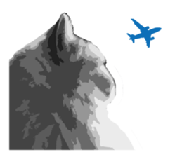 my sweet real cat sticker #13560466