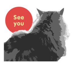 my sweet real cat sticker #13560485