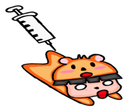 Hamster new species sticker #13560536