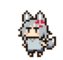 Dot animation of INUGOYA sticker #13560678