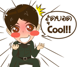 Police/Soldier v2 thailand v.Eng/Isan sticker #13560704