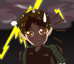 Police/Soldier v2 thailand v.Eng/Isan sticker #13560726