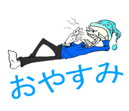 Skullggy The Boss (Japanese Version) sticker #13560867