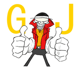 Skullggy The Boss (Japanese Version) sticker #13560868