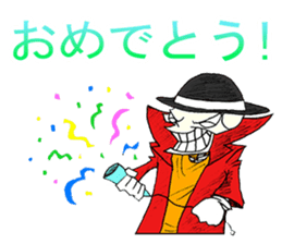 Skullggy The Boss (Japanese Version) sticker #13560884