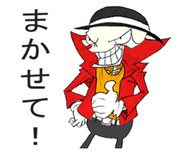 Skullggy The Boss (Japanese Version) sticker #13560888