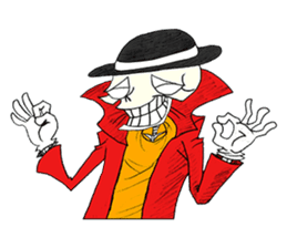 Skullggy The Boss (Japanese Version) sticker #13560900