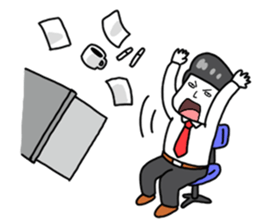 Young office sticker #13560926