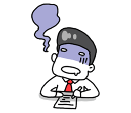 Young office sticker #13560935