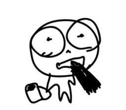 BIG EYE BOY sticker #13561032