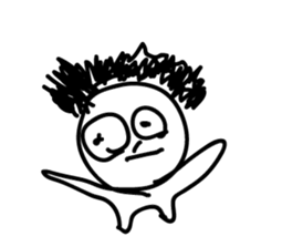 BIG EYE BOY sticker #13561033