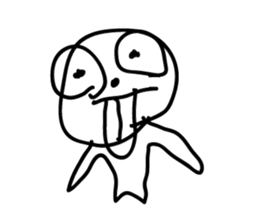 BIG EYE BOY sticker #13561034