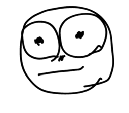 BIG EYE BOY sticker #13561036