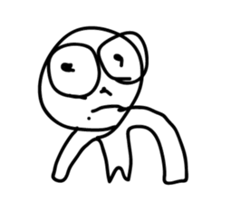 BIG EYE BOY sticker #13561042