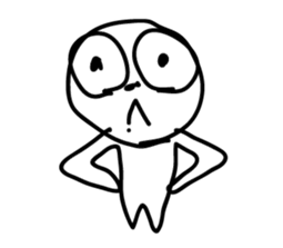 BIG EYE BOY sticker #13561045