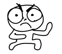 BIG EYE BOY sticker #13561051