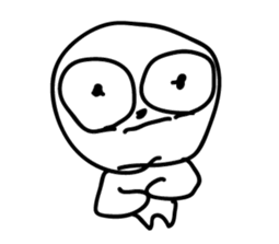 BIG EYE BOY sticker #13561052