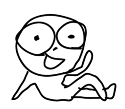 BIG EYE BOY sticker #13561055