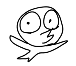 BIG EYE BOY sticker #13561056