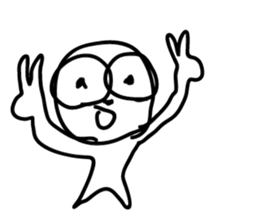 BIG EYE BOY sticker #13561059