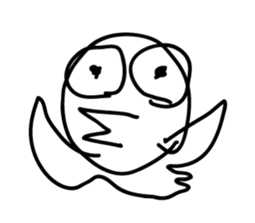 BIG EYE BOY sticker #13561065