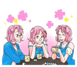 The world is made of happy ending sticker #13561381