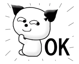 Animated OK Dog sticker #13561776