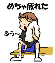 Volleyball boy 1 sticker #13561809