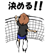 Volleyball boy 1 sticker #13561832