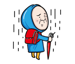 A bald headed person sticker #13561907