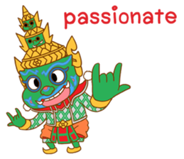 Totsakkan Sida Giant love you sticker #13562025