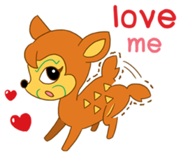 Totsakkan Sida Giant love you sticker #13562030