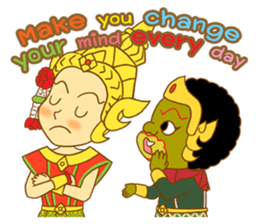 Totsakkan Sida Giant love you sticker #13562040