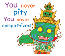 Totsakkan Sida Giant love you sticker #13562051