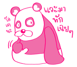PINK PANDA - Now You See HMEE Ver.2 sticker #13562214