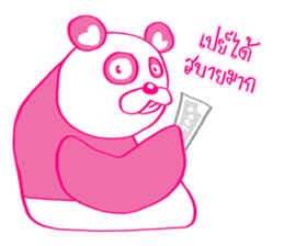 PINK PANDA - Now You See HMEE Ver.2 sticker #13562216