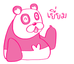 PINK PANDA - Now You See HMEE Ver.2 sticker #13562217
